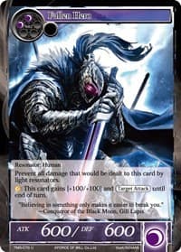 Fallen Hero - The Moonlit Savior - Force of Will card