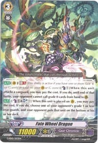Fate Wheel Dragon - G-Start Deck 1: Odyssey of the Interspatial Dragon - Cardfight Vanguard card