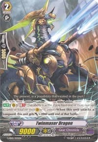 Twinmaser Dragon - G-Start Deck 1: Odyssey of the Interspatial Dragon - Cardfight Vanguard card