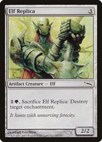 Elf Replica - Mirrodin - Magic: The Gathering card