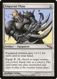 Empyrial Plate - Mirrodin - Magic: The Gathering card