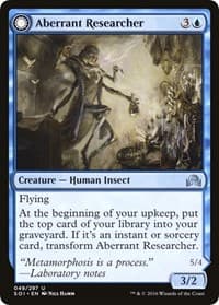 Aberrant Researcher - Shadows over Innistrad - Magic: The Gathering card