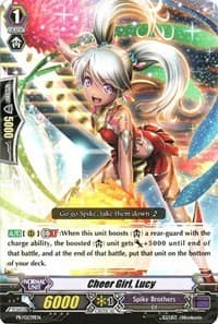 Cheer Girl, Lucy - Promo Cards - Cardfight Vanguard card