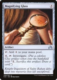 Magnifying Glass - Shadows over Innistrad - Magic: The Gathering card