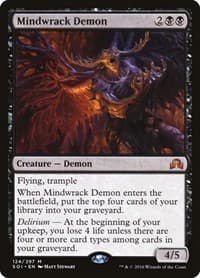 Mindwrack Demon - Shadows over Innistrad - Magic: The Gathering card