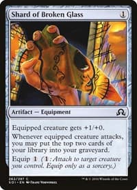 Shard of Broken Glass - Shadows over Innistrad - Magic: The Gathering card