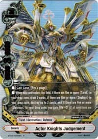 Actor Knights Judgement - Break to the Future - Future Card BuddyFight card