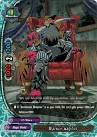 Warrior, Halphas - Break to the Future - Future Card BuddyFight card