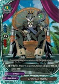 Gentleman, Malphas - Break to the Future - Future Card BuddyFight card
