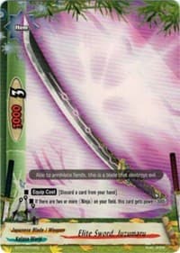 Elite Sword, Juzumaru - Break to the Future - Future Card BuddyFight card
