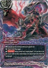 Purgatory Flame that Resides Within the Body - Break to the Future - Future Card BuddyFight card