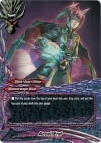 Accel End - Break to the Future - Future Card BuddyFight card