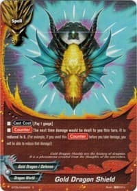Gold Dragon Shield - Break to the Future - Future Card BuddyFight card