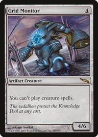 Grid Monitor - Mirrodin - Magic: The Gathering card