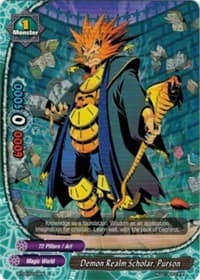 Demon Realm Scientist, Purson - Break to the Future - Future Card BuddyFight card