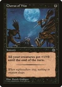 Chorus of Woe - Portal Second Age - Magic: The Gathering card