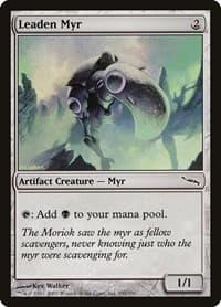 Leaden Myr - Mirrodin - Magic: The Gathering card