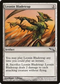 Leonin Bladetrap - Mirrodin - Magic: The Gathering card