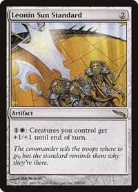 Leonin Sun Standard - Mirrodin - Magic: The Gathering card