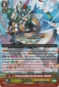 Transcending the Heavens, Altmile - G-BT06: Transcension of Blade & Blossom - Cardfight Vanguard card