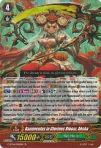 Ranunculus in Glorious Bloom, Ahsha - G-BT06: Transcension of Blade & Blossom - Cardfight Vanguard card