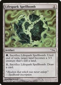 Lifespark Spellbomb - Mirrodin - Magic: The Gathering card
