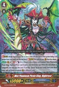 Mist Phantasm Pirate King, Nightrose - G-BT06: Transcension of Blade & Blossom - Cardfight Vanguard card