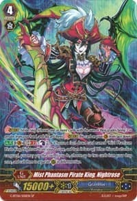 Mist Phantasm Pirate King, Nightrose (SP) - G-BT06: Transcension of Blade & Blossom - Cardfight Vanguard card