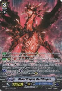Ghoul Dragon, Gast Dragon (SP) - G-BT06: Transcension of Blade & Blossom - Cardfight Vanguard card