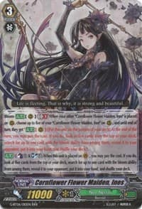 Cornflower Flower Maiden, Ines - G-BT06: Transcension of Blade & Blossom - Cardfight Vanguard card