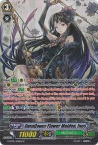 Cornflower Flower Maiden, Ines (SP) - G-BT06: Transcension of Blade & Blossom - Cardfight Vanguard card