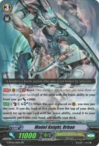 Model Knight, Orhan - G-BT06: Transcension of Blade & Blossom - Cardfight Vanguard card