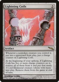 Lightning Coils - Mirrodin - Magic: The Gathering card