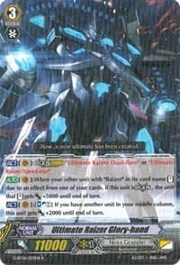 Ultimate Raizer Glory-hand - G-BT06: Transcension of Blade & Blossom - Cardfight Vanguard card