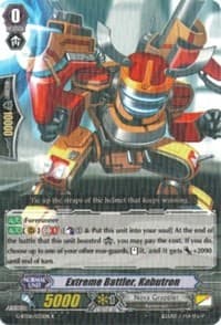 Extreme Battler, Kabutron - G-BT06: Transcension of Blade & Blossom - Cardfight Vanguard card