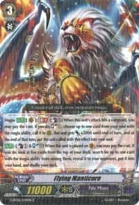 Flying Manticore - G-BT06: Transcension of Blade & Blossom - Cardfight Vanguard card