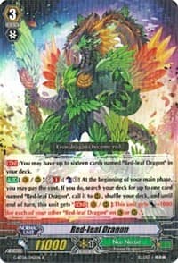 Red-leaf Dragon - G-BT06: Transcension of Blade & Blossom - Cardfight Vanguard card