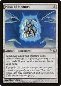 Mask of Memory - Mirrodin - Magic: The Gathering card