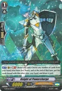 Knight of Powercharge - G-BT06: Transcension of Blade & Blossom - Cardfight Vanguard card