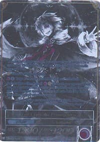 Conqueror of the Black Moon, Gill Lapis // Gill Lapis, the Primogenitor (Uber Rare) - The Moonlit Savior - Force of Will card