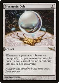 Mesmeric Orb - Mirrodin - Magic: The Gathering card