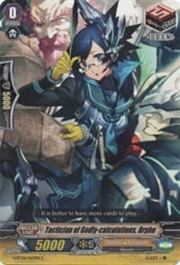 Tactician of Godly-calculations, Orphe - G-BT06: Transcension of Blade & Blossom - Cardfight Vanguard card