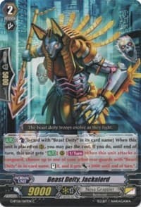 Beast Deity, Jackalord - G-BT06: Transcension of Blade & Blossom - Cardfight Vanguard card