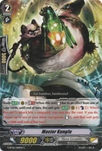 Master Kungfu - G-BT06: Transcension of Blade & Blossom - Cardfight Vanguard card