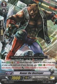 Kumar the Destroyer - G-BT06: Transcension of Blade & Blossom - Cardfight Vanguard card