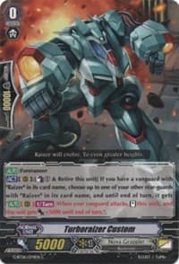 Turboraizer Custom - G-BT06: Transcension of Blade & Blossom - Cardfight Vanguard card