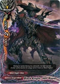 Black Knight, Hell Rapier - Break to the Future - Future Card BuddyFight card