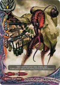 Death Ruler, Asphyxia - Break to the Future - Future Card BuddyFight card