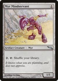 Myr Mindservant - Mirrodin - Magic: The Gathering card