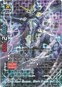 Four Quasar, Stein Cross (Foil) - Starter Deck: Cross Dragoner - Future Card BuddyFight card